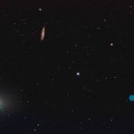 Im März 2017 befand sich der Komet 41P / Tuttle-Giacobini-Kresak in derselben Himmelsgegend wie die Galaxie M 108 und der planetarische Nebel M 97 und bildete so eine attraktive Konstellation (Torsten Brinker)