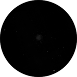 Der Kugelsternhaufen M 13 im Sternbild Herkules.