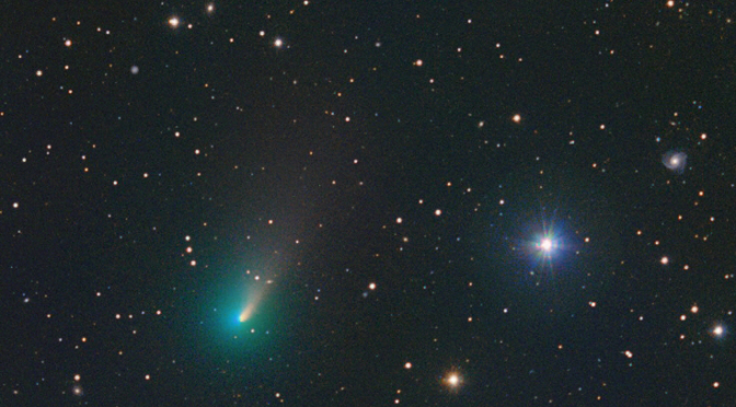 Sichtbarkeitsprognose für Komet C/2021 A1 (Leonard)